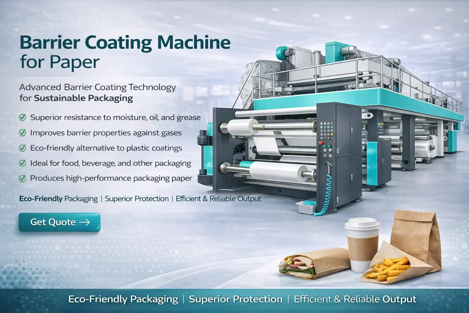 Barrier Coating Machine for Paper Feature Image