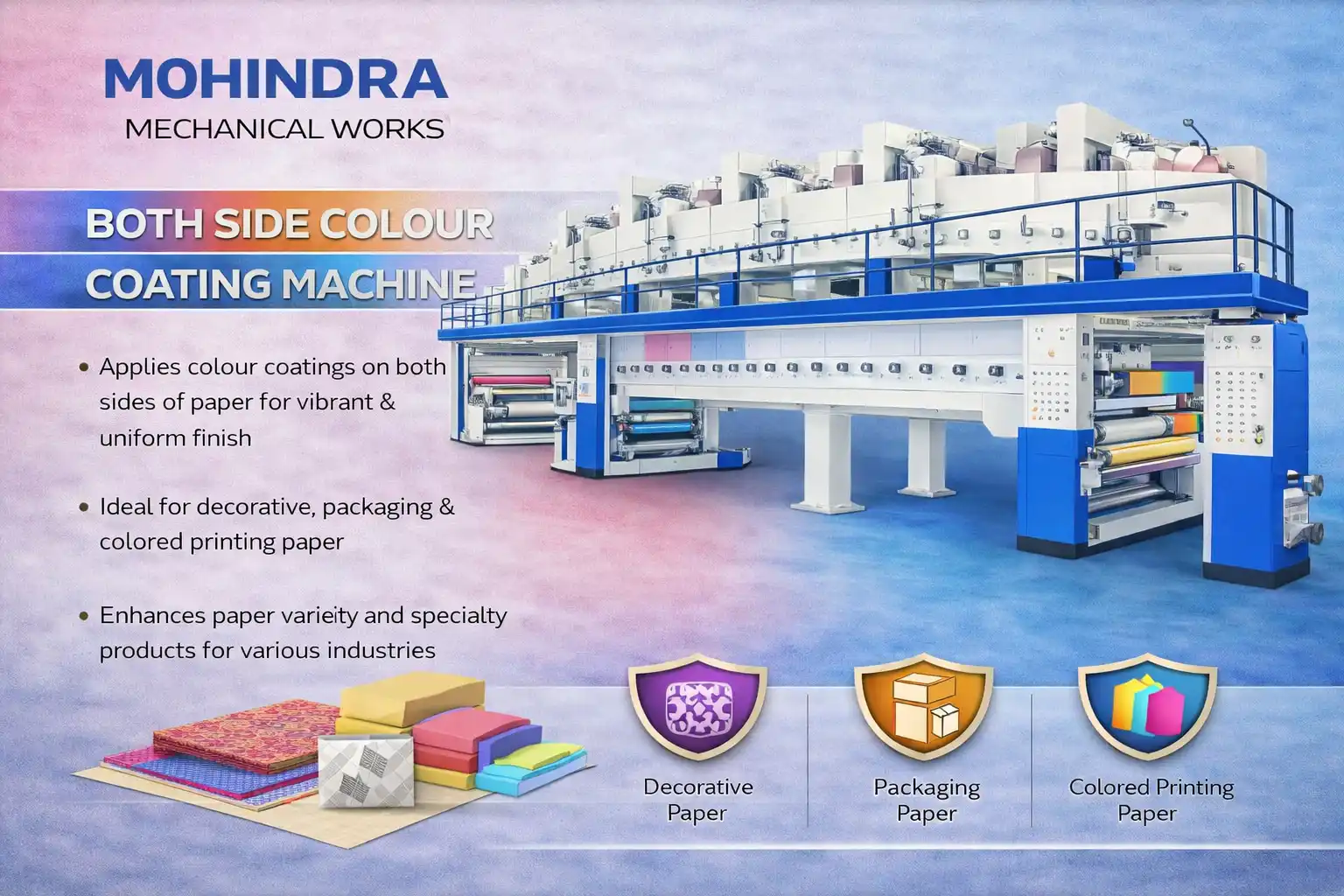 Both Side Colour Coating Machine Feature Image