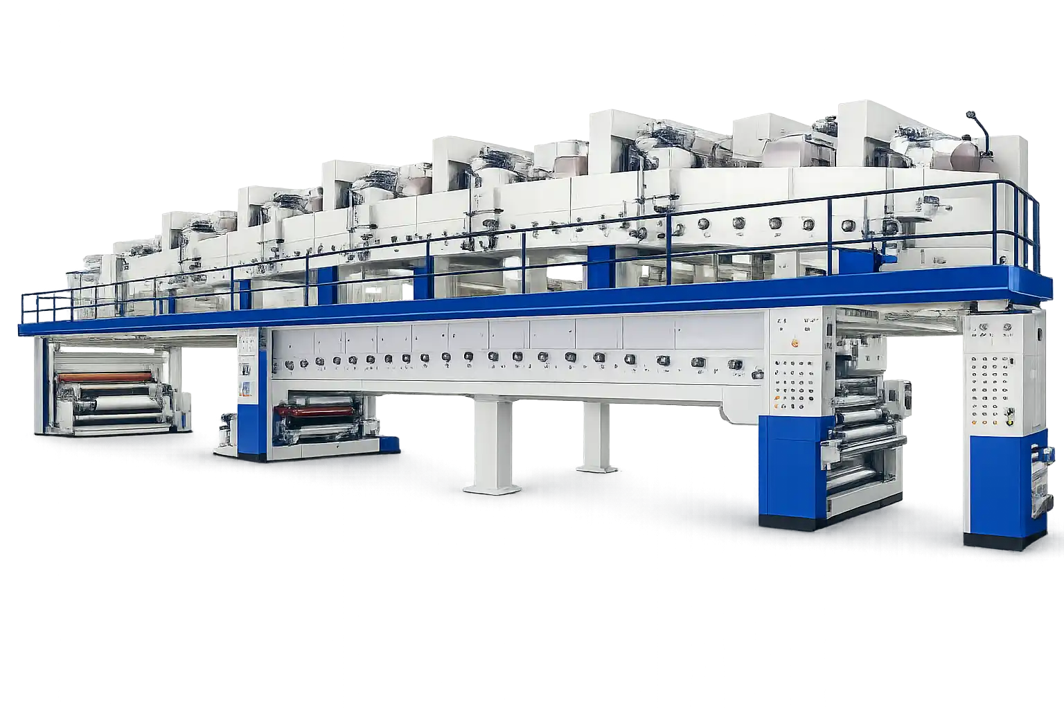 Double Side Colour Coating Machine dual coating system