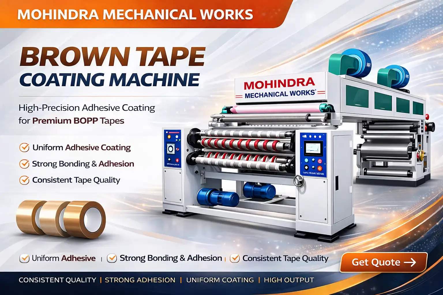 Brown Tape Coating Machine Feature Image