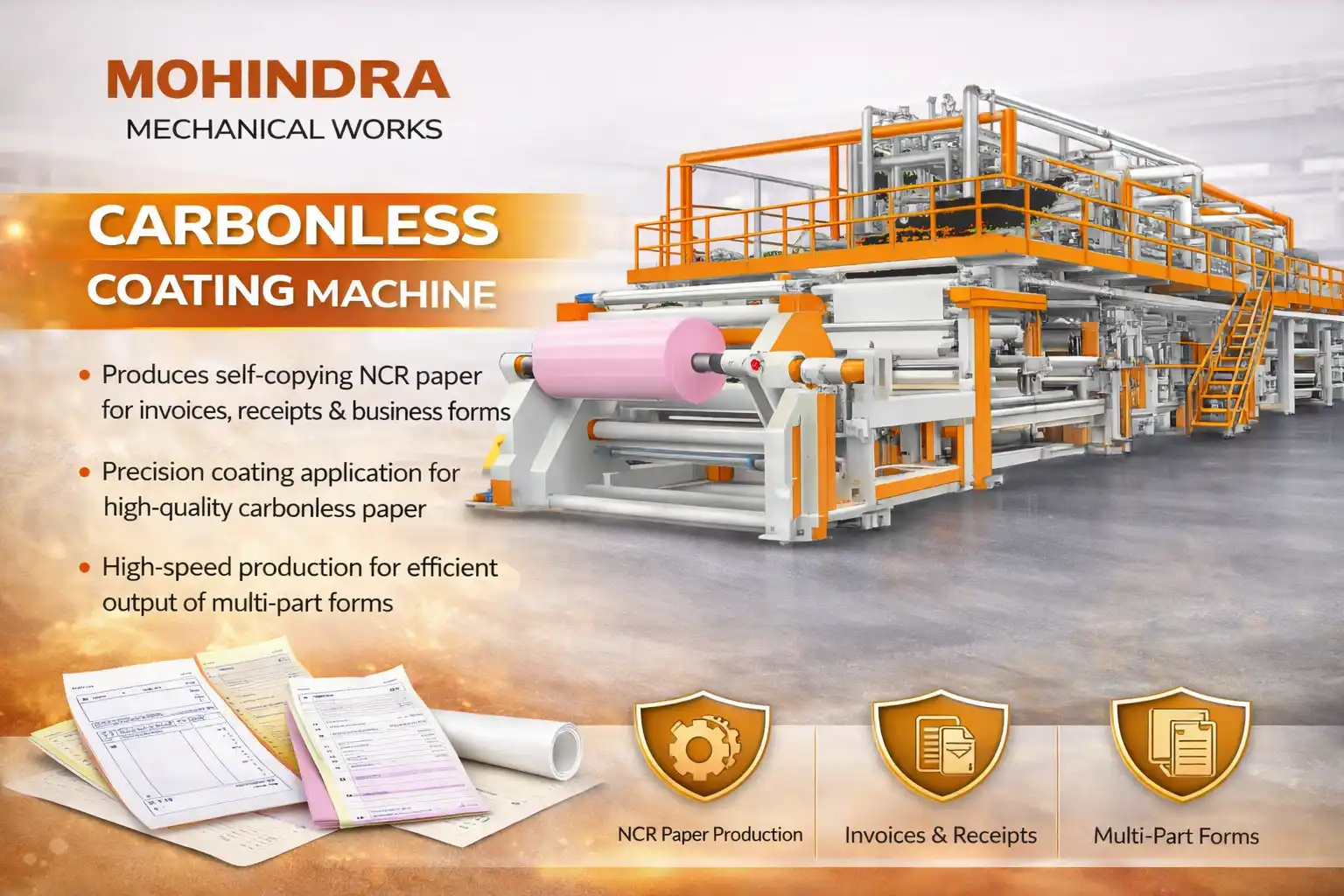 Carbonless Coating Machine Feature Image