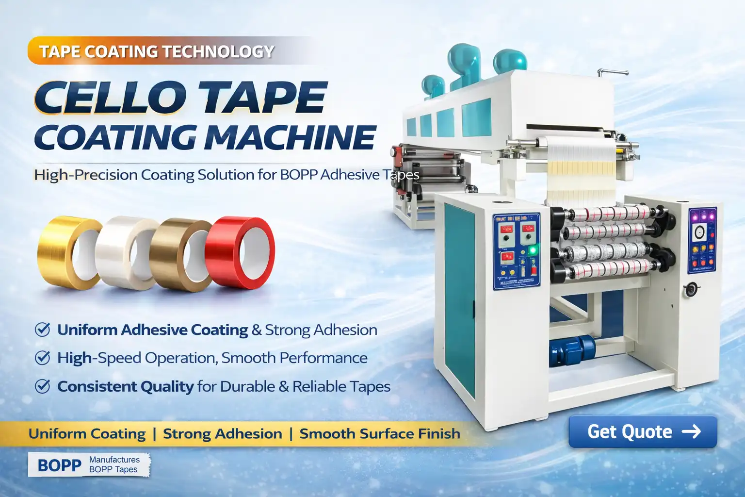 Cello Tape Coating Machine Feature Image