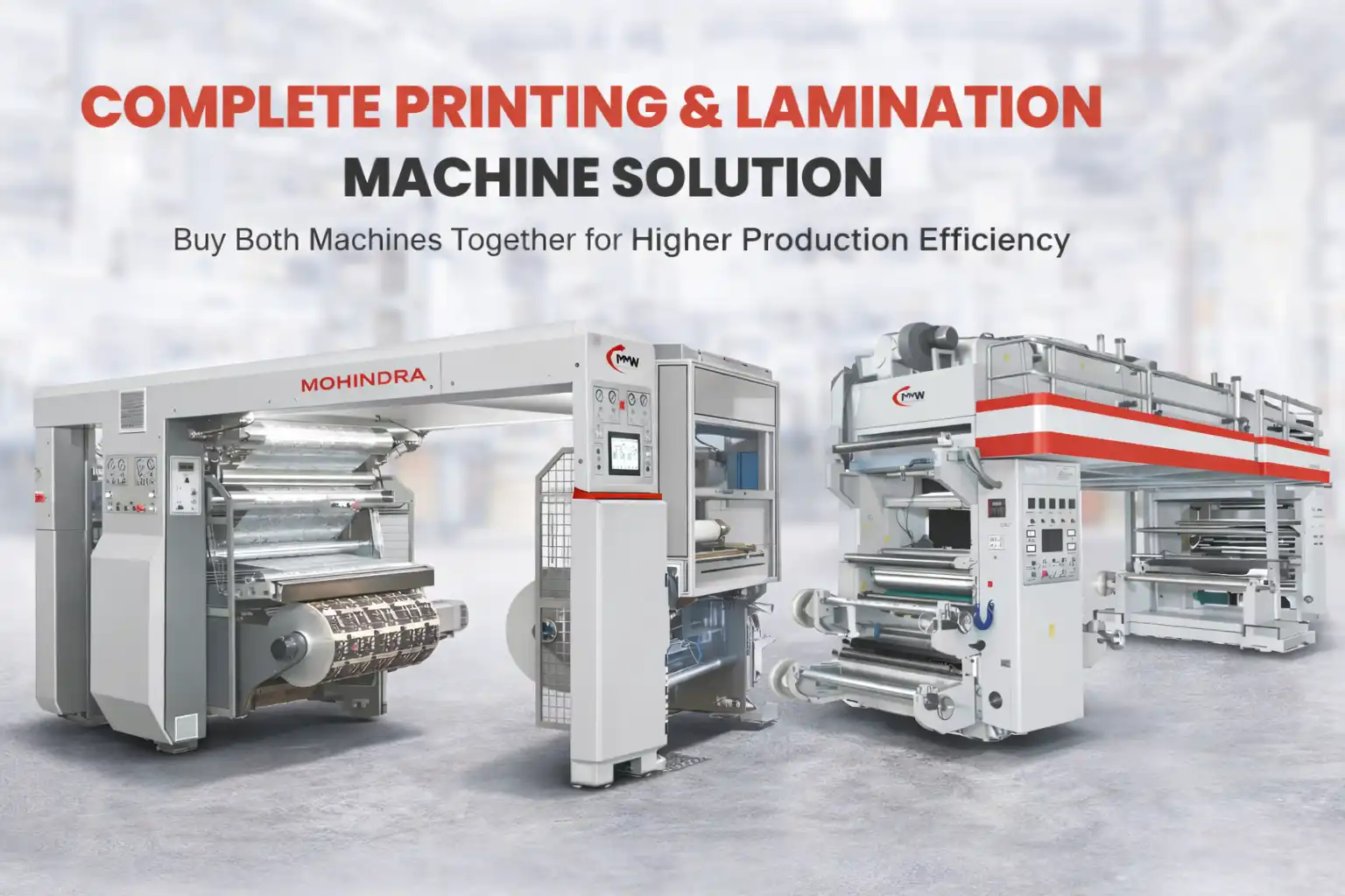 Combo lamination machine multi purpose equipment
