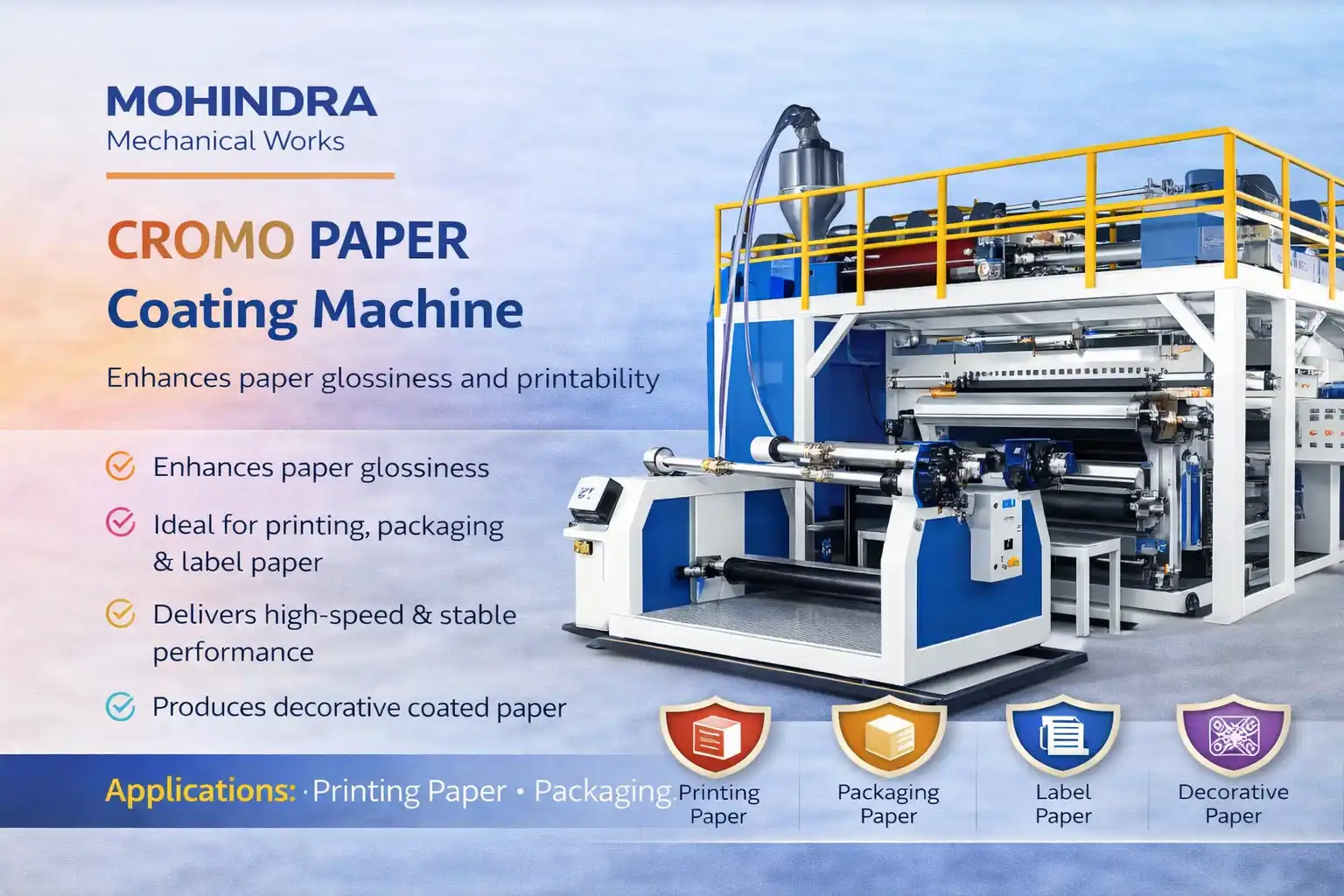Cromo Paper Coating Machine Feature Image