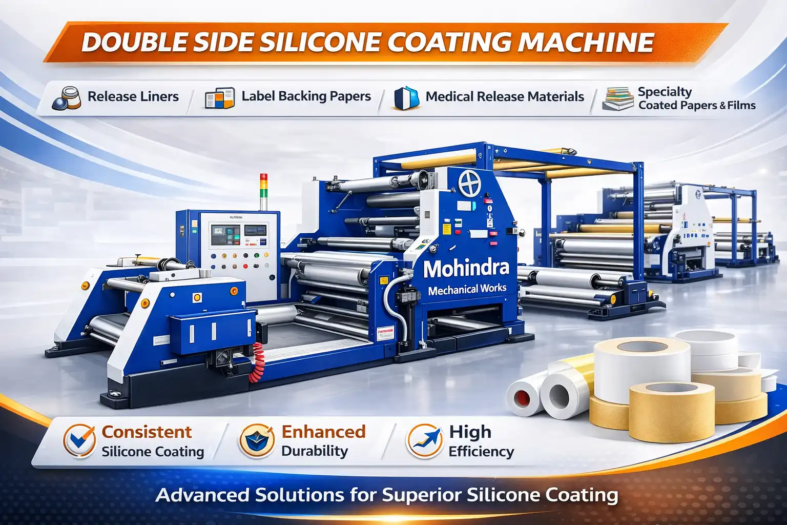 Double Side Silicone Coating Machine Feature Image