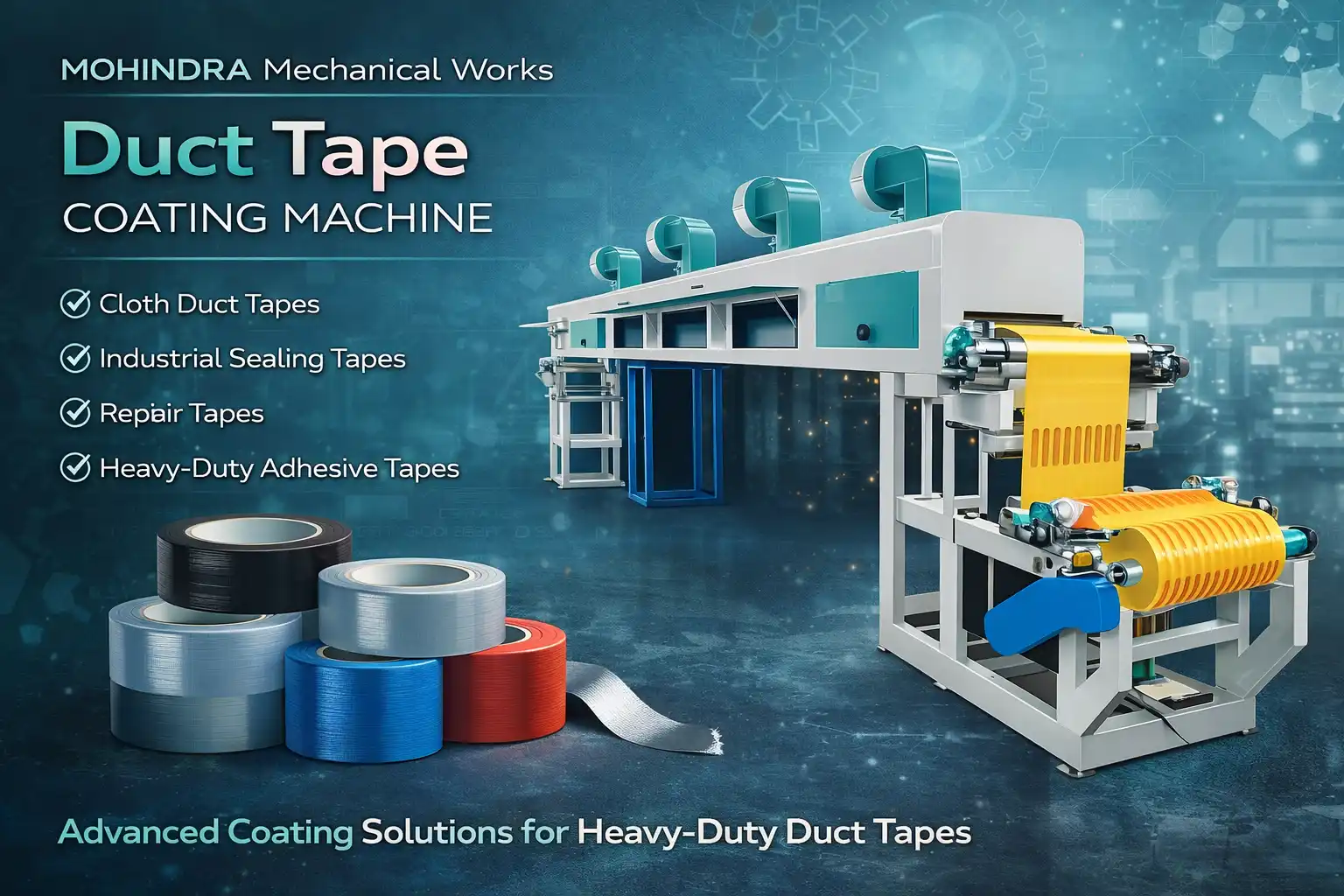 Duct Tape Coating Machine Feature Image