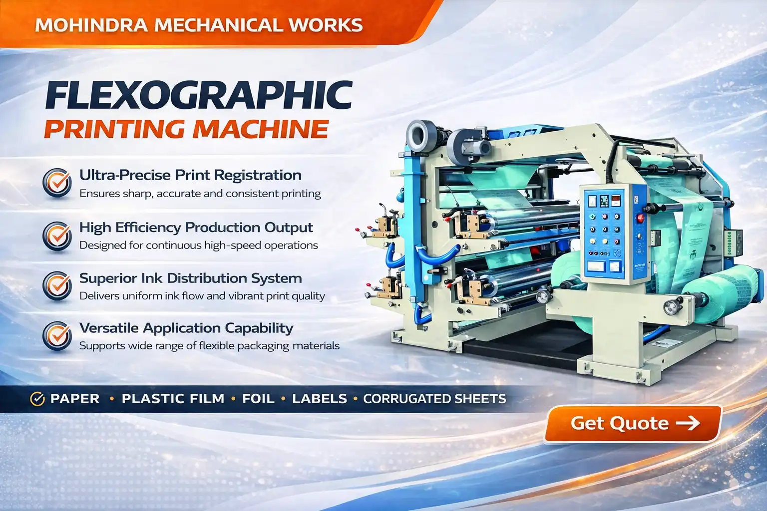 Graphics Printing Machine Flexographic Printing Machine | Direct Factory Price