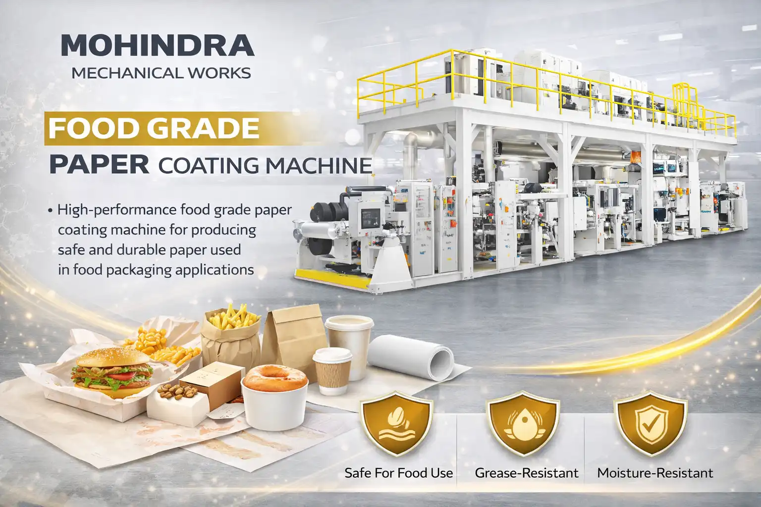 Food Grade Paper Coating Machine Feature Image