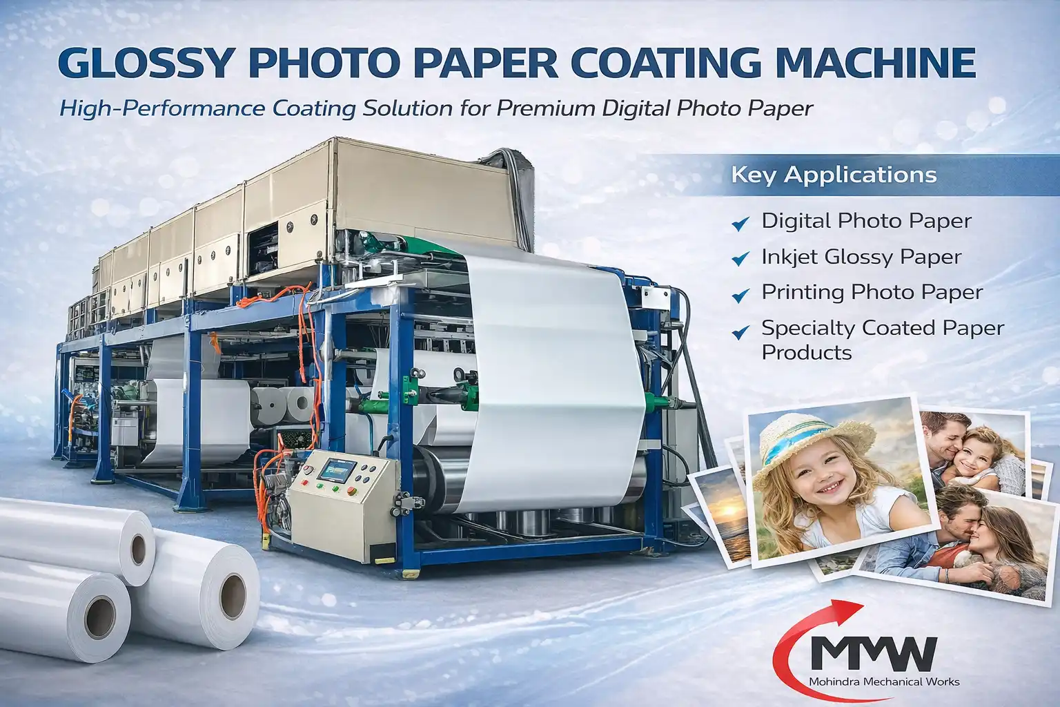 Glossy Photo Paper Coating Machine Feature Image