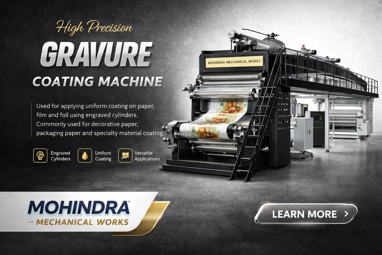 Gravure Coating Machine Feature Image