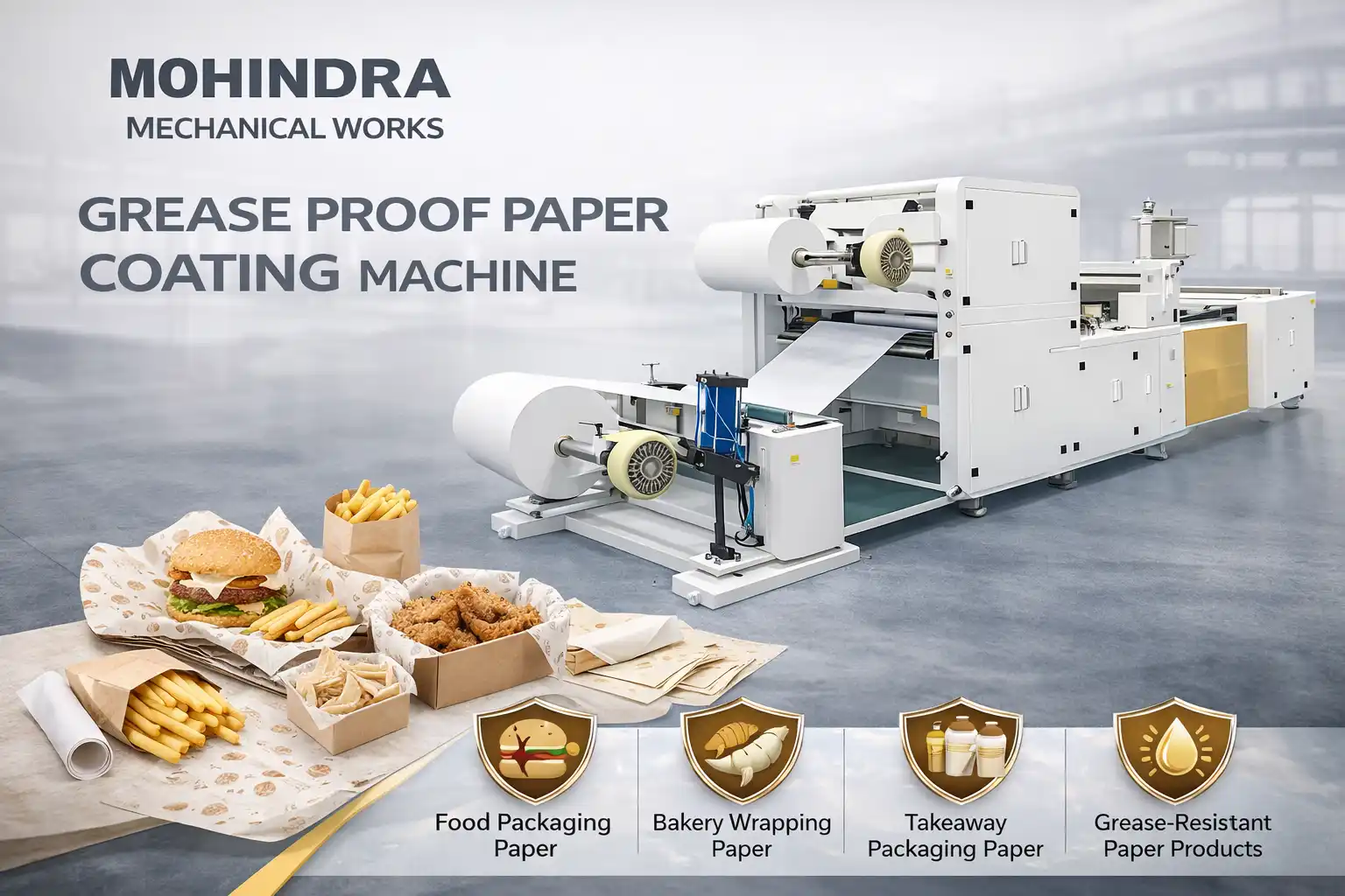 Grease Proof Paper Coating Machine Feature Image