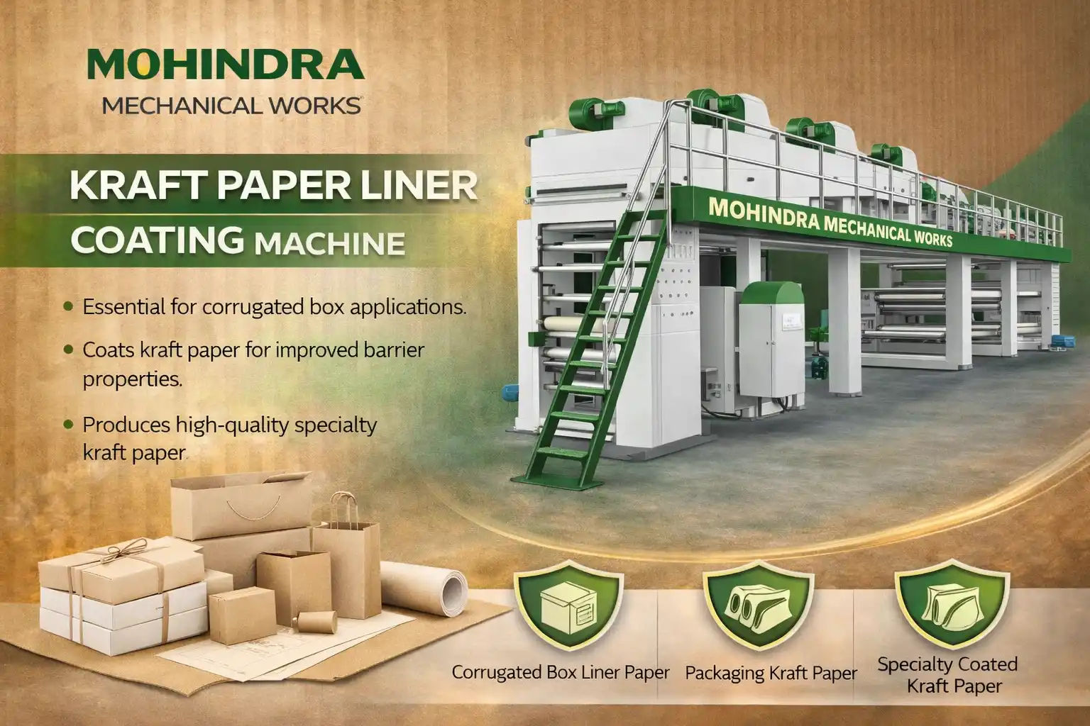 Kraft Paper Liner Coating Machine Feature Image