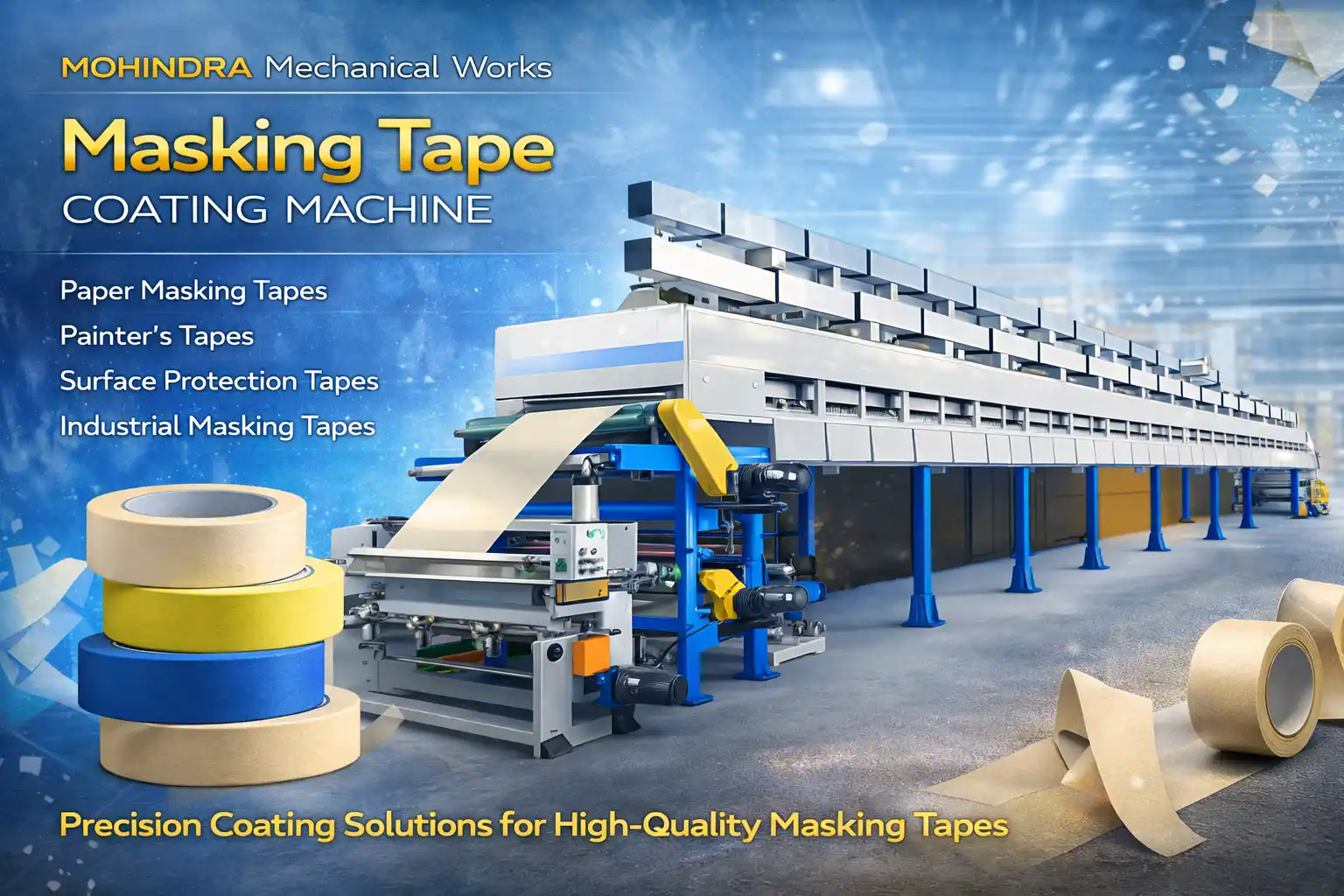 Masking Tape Coating Machine Feature Image