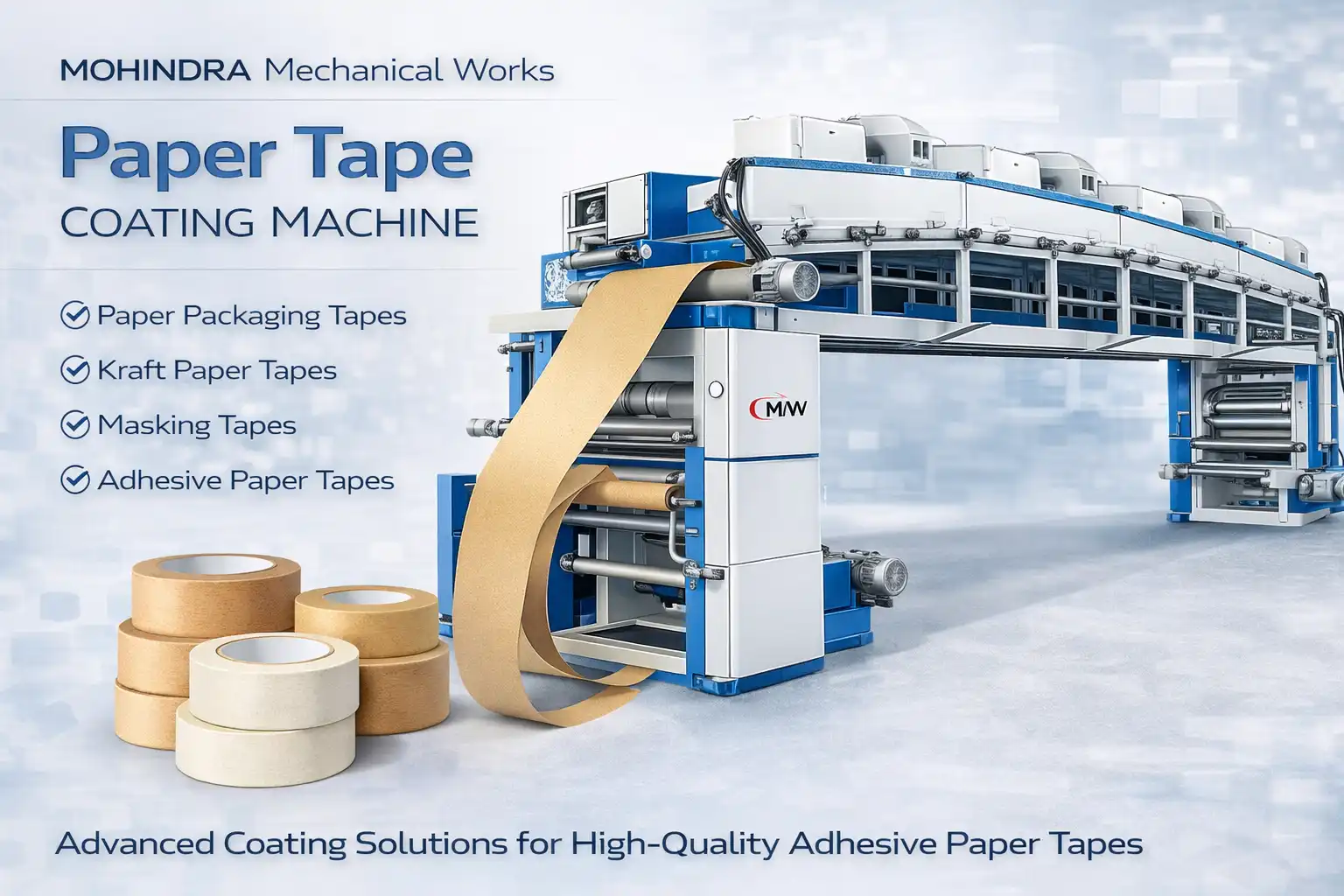 Paper Tape Coating Machine Feature Image