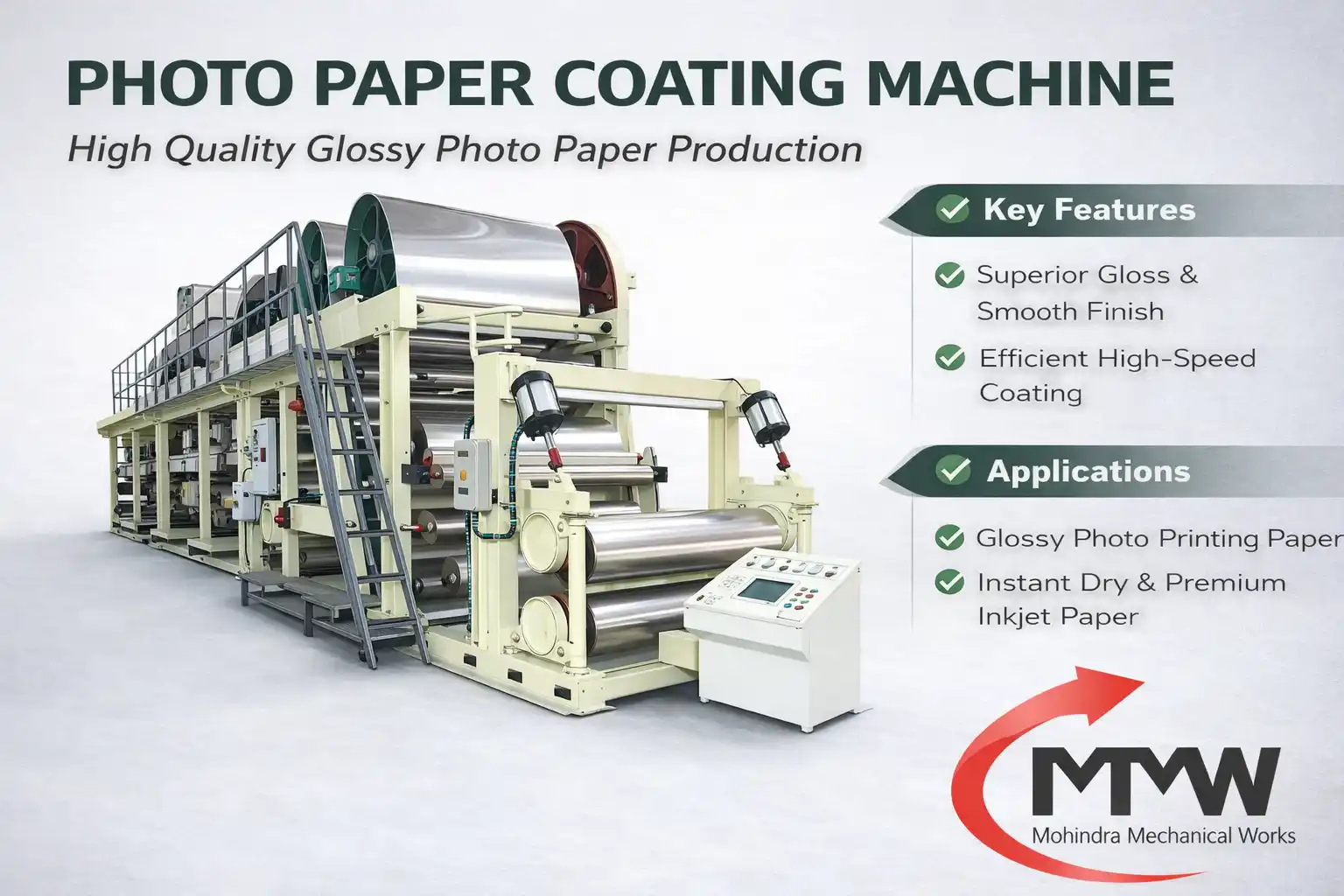 Photo Paper Coating Machine Feature Image