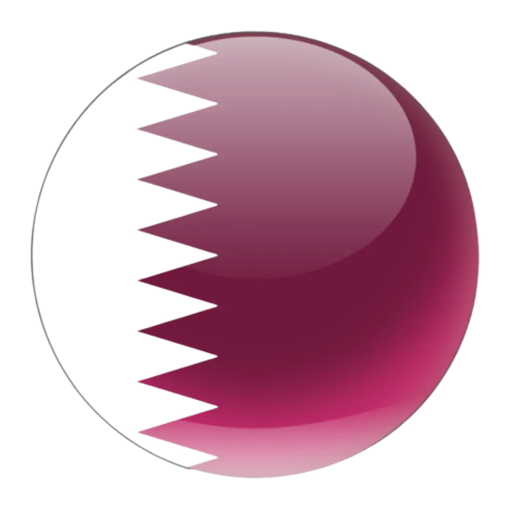 Qatar flag Middle East