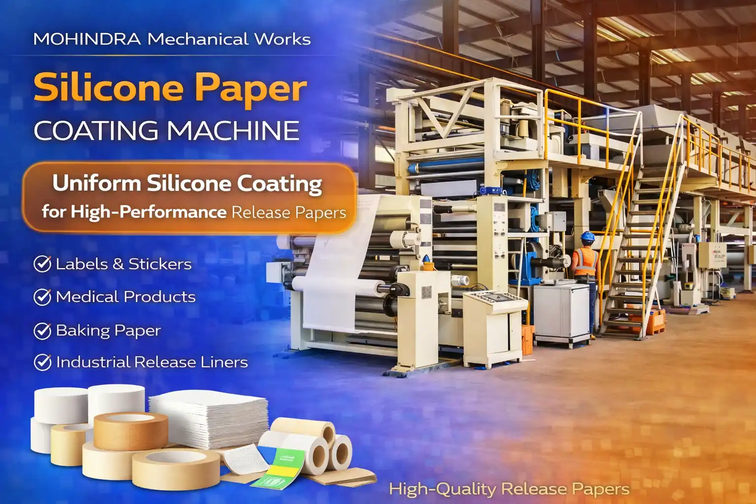 Silicone Paper Coating Machine Feature Image