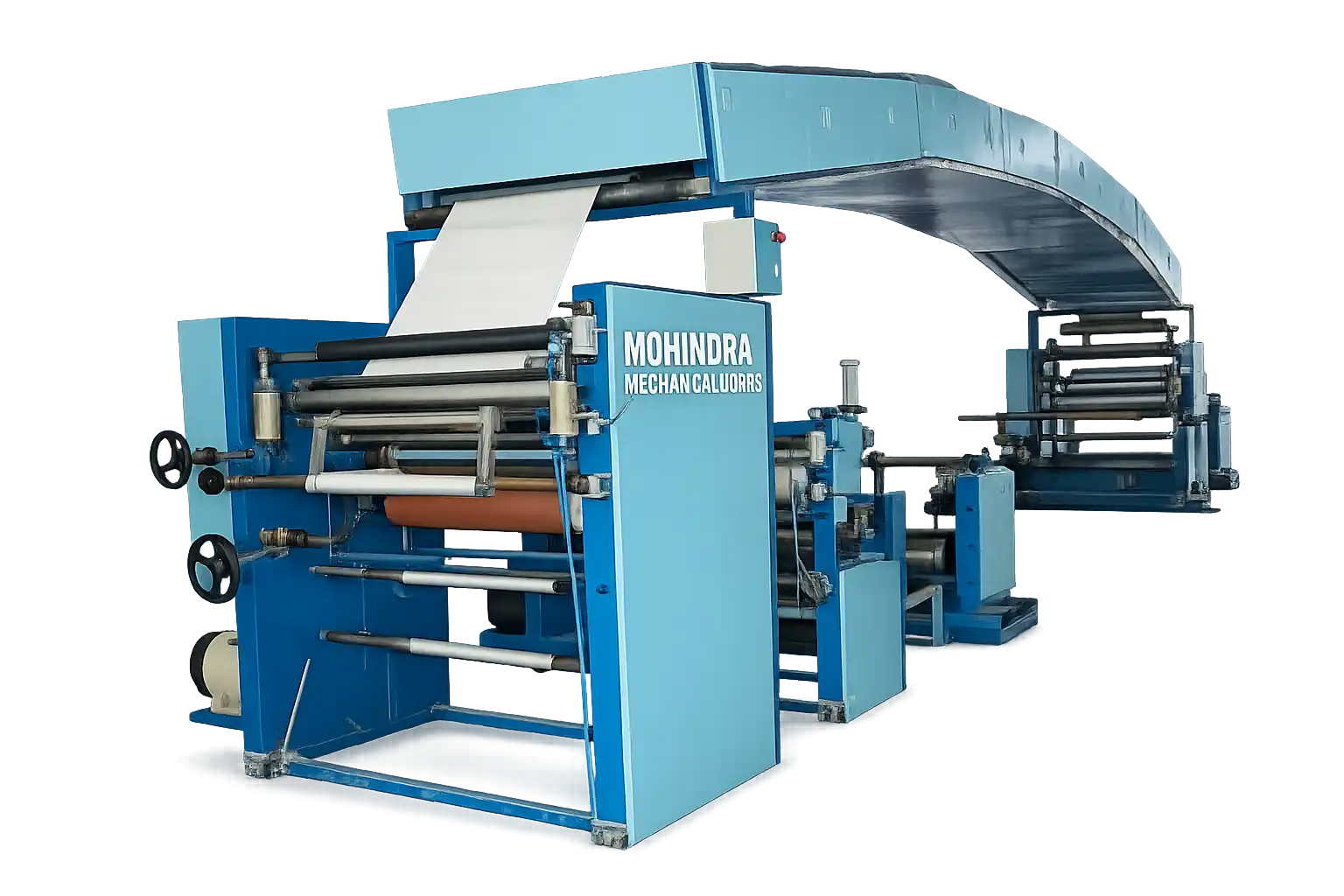 Sticker Paper Gum Coating Machine adhesive coating