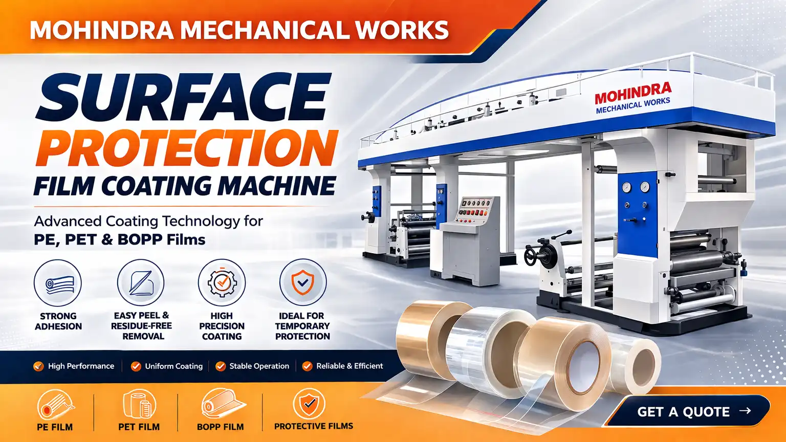 Surface Protection Film Coating Machine Feature Image