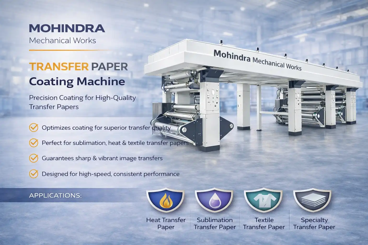 Transfer Paper Coating Machine Feature Image