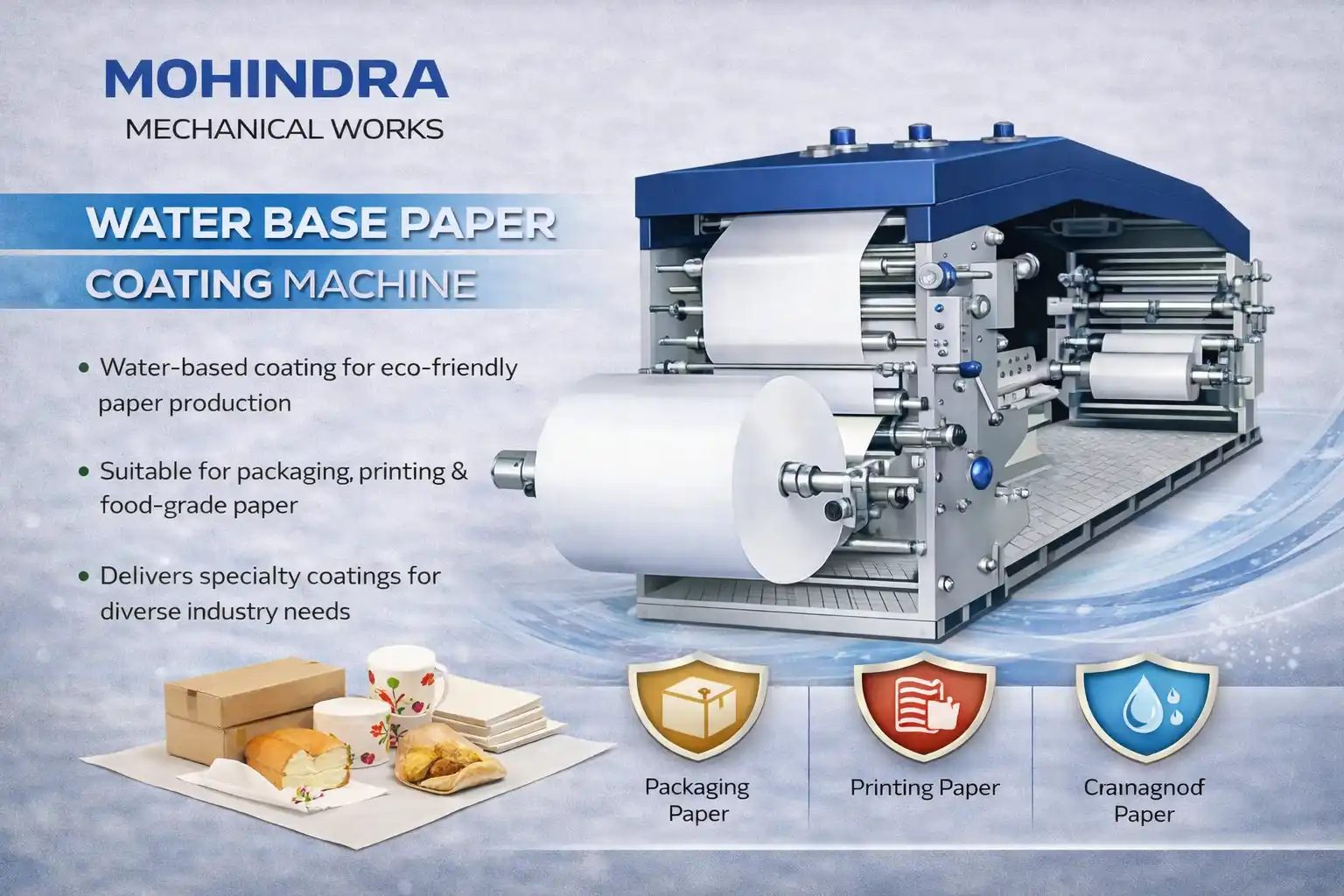 Water Base Paper Coating Machine Feature Image