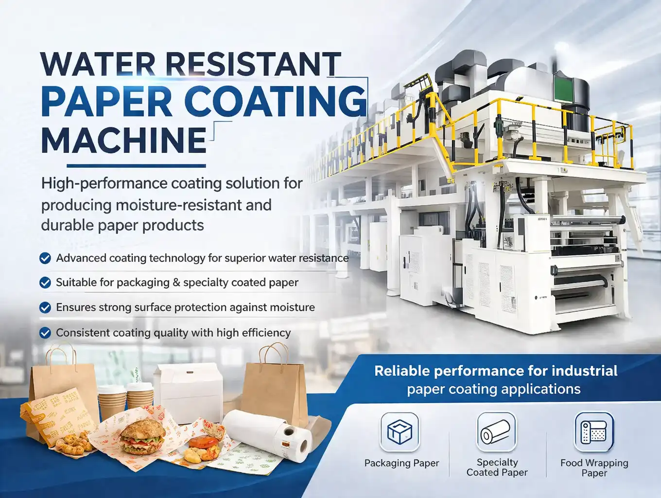 Water Resistant Paper Coating Machine Feature Image