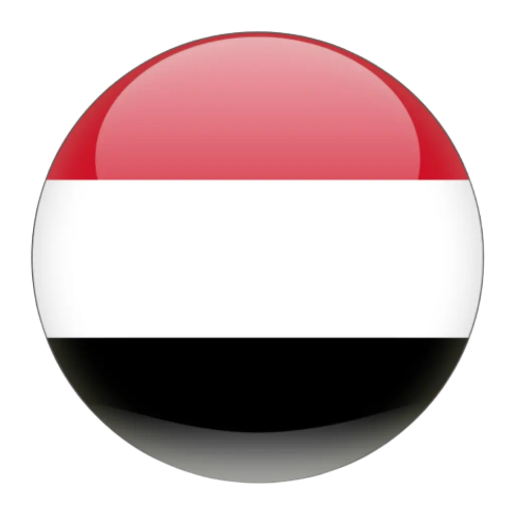 Yemen country flag Middle East