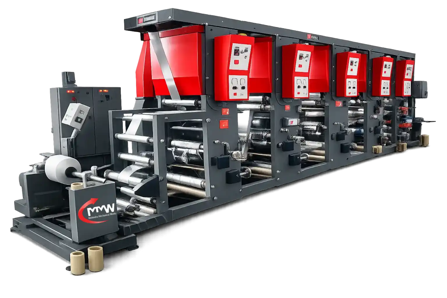 Aluminum foil printing machine for pharma packaging rotogravure foil printing