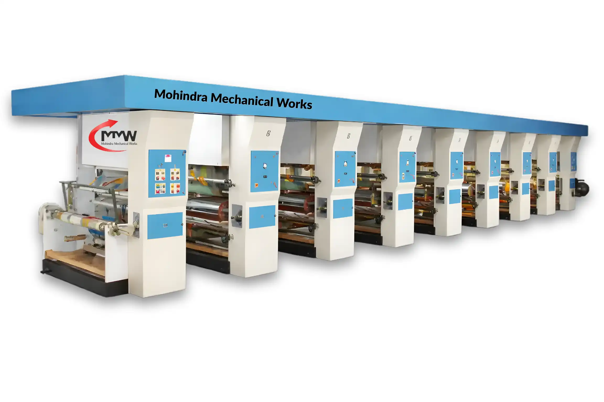 Capsule packaging foil printing machine for pharmaceutical strip foil