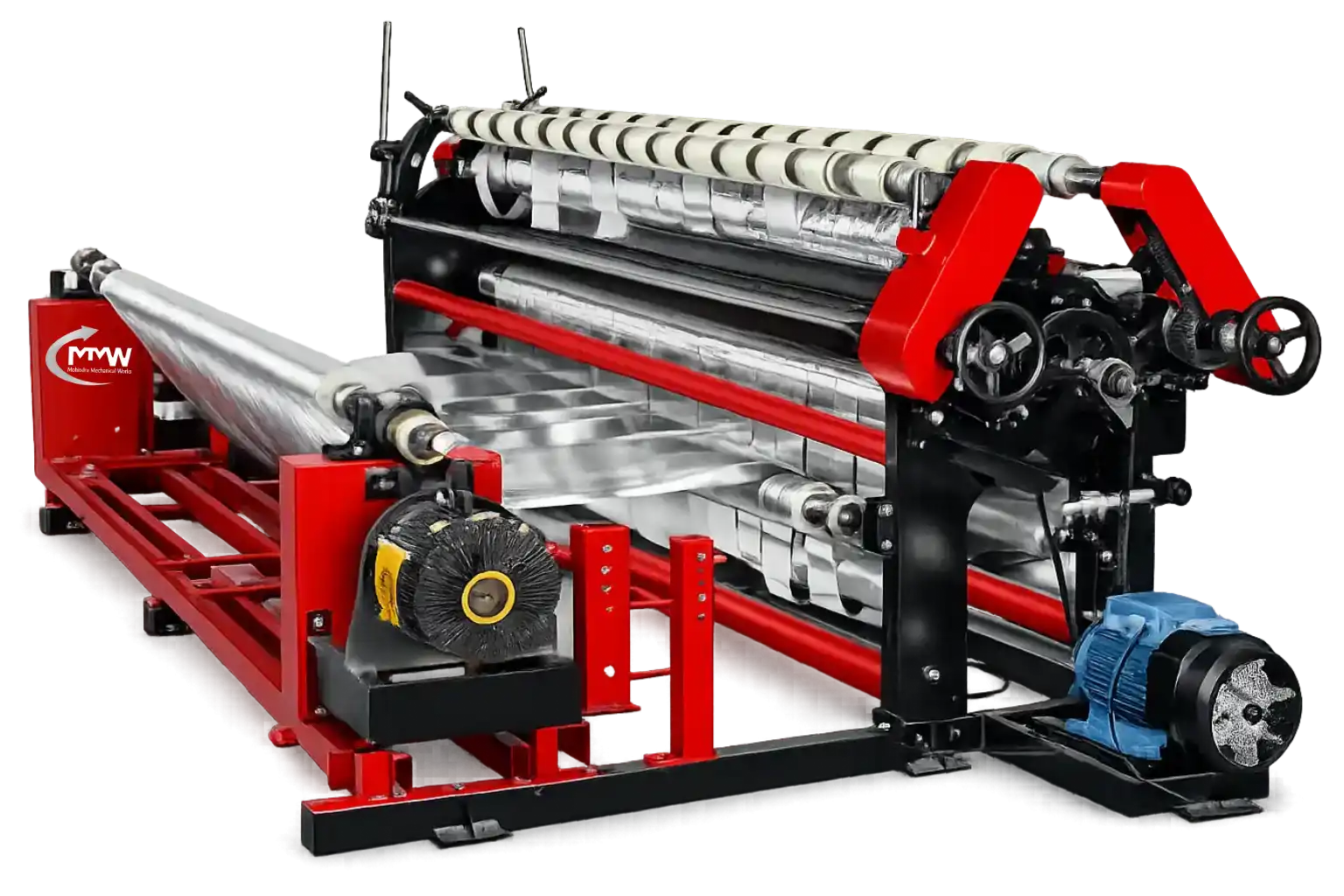 Semi Drum Type Metalized Film Slitting Machine