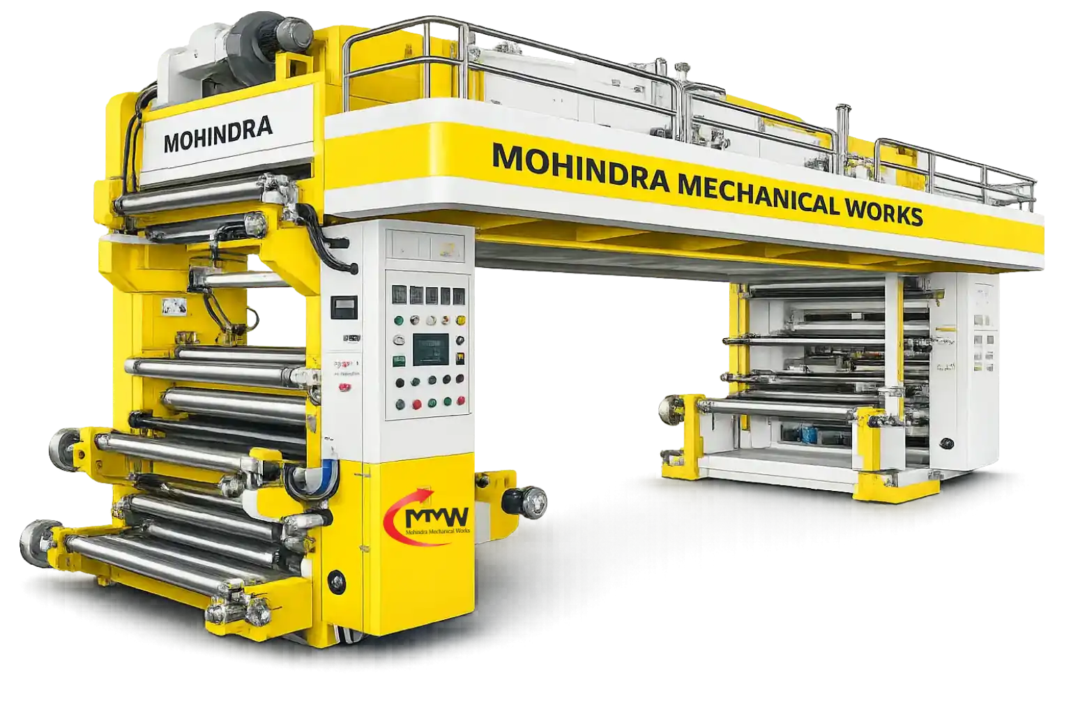 FMCG packaging lamination machine for flexible packaging