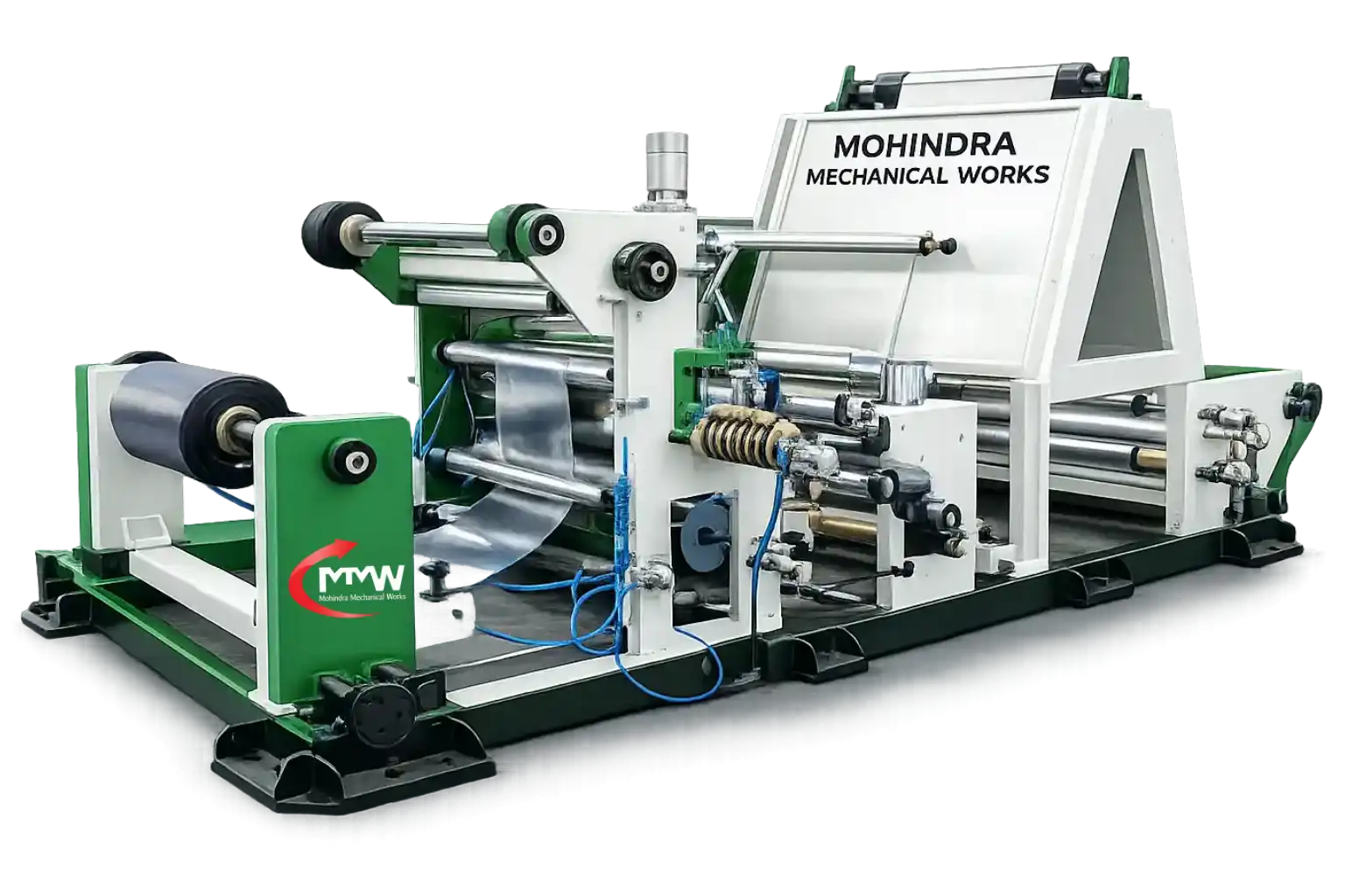 Foil poly lamination machine for paper and film industrial use