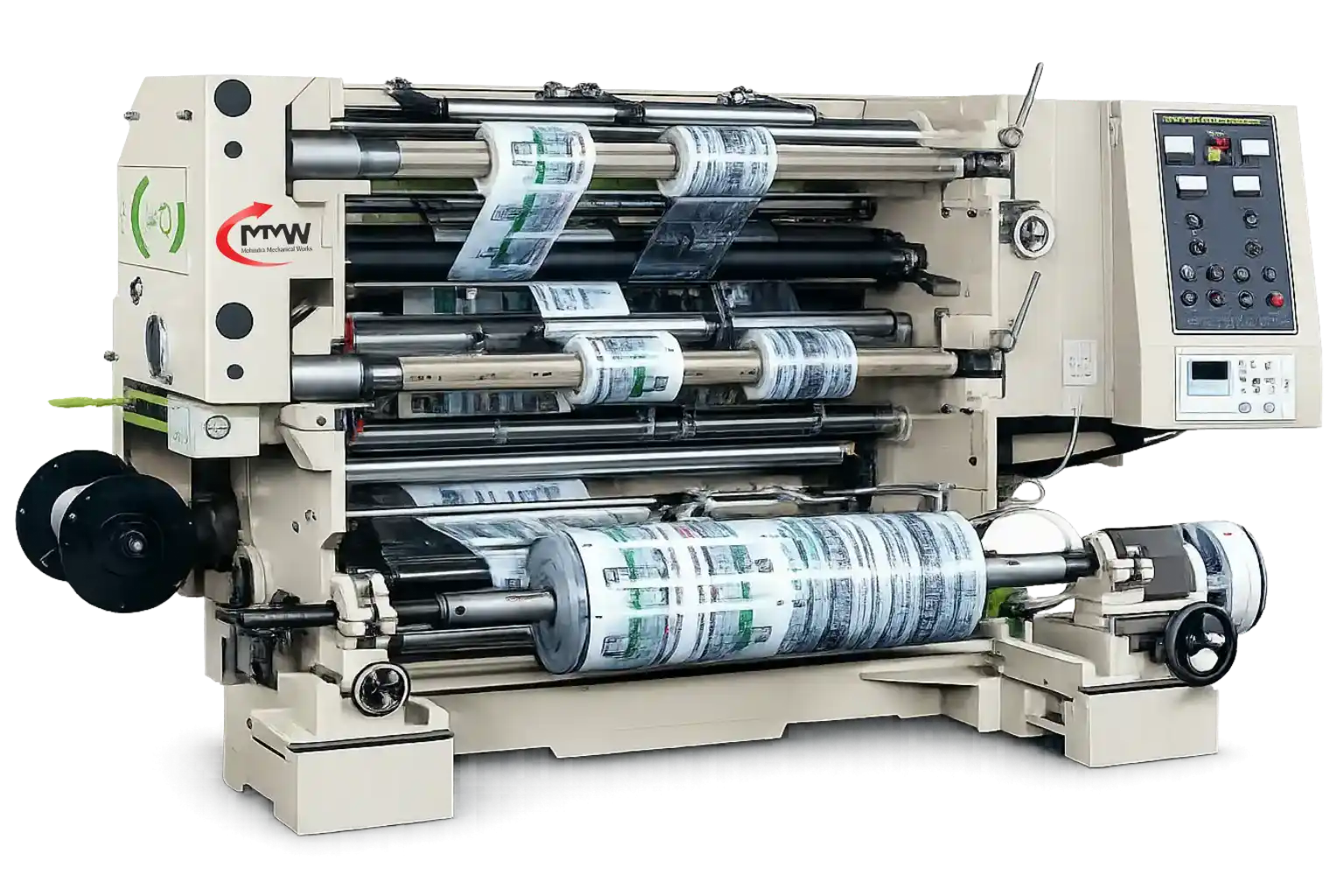 Cantilever Aluminium Foil Slitting Machine