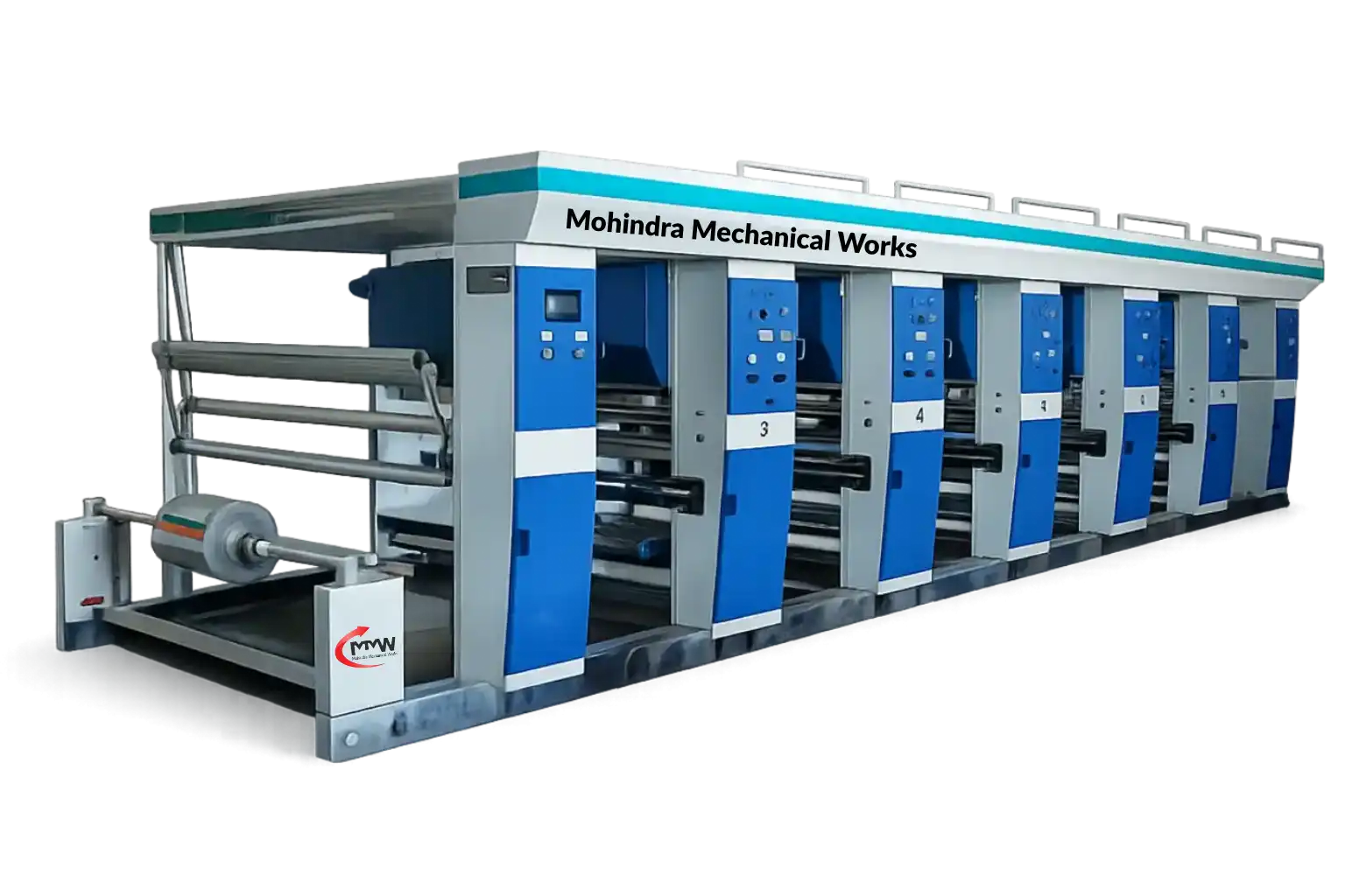 Industrial pharma foil printing machine rotogravure aluminum foil printing machine