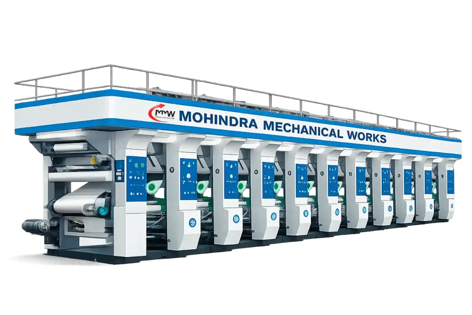 PVDC film printing machine for pharma