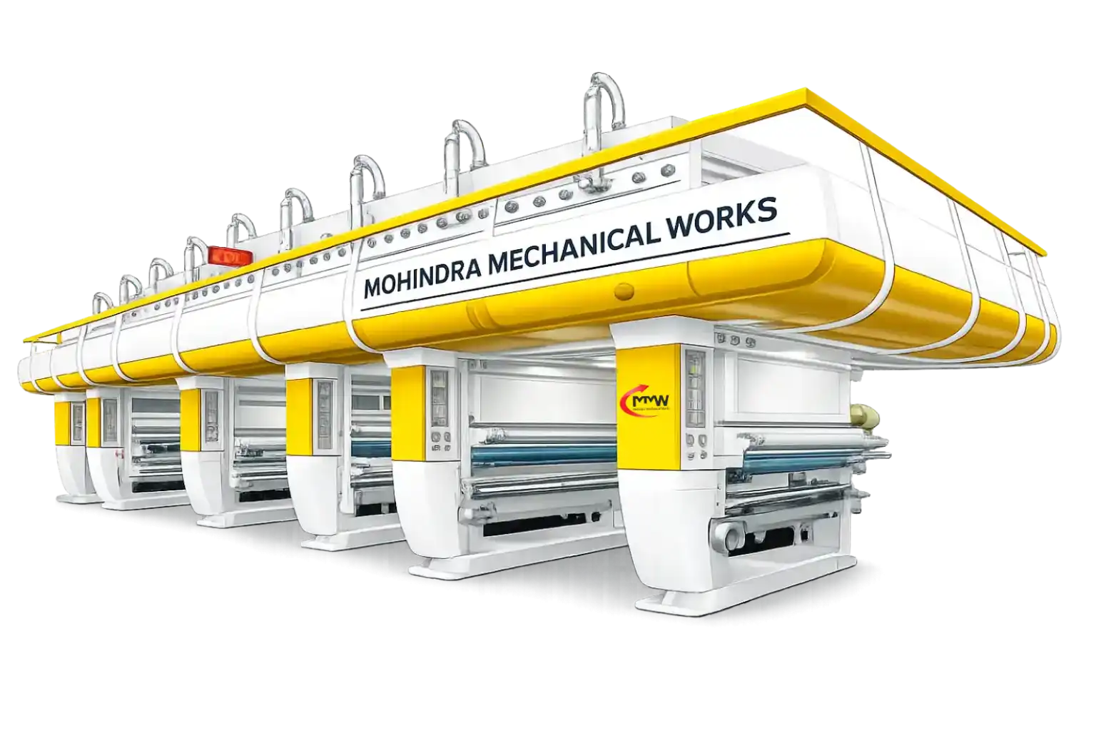 Automatic paper plate lamination machine yellow model