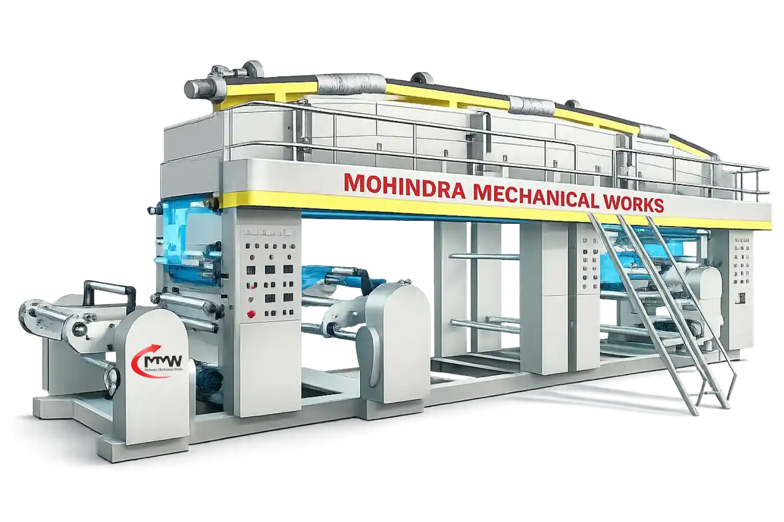 Paper foil lamination machine for flexible packaging industry
