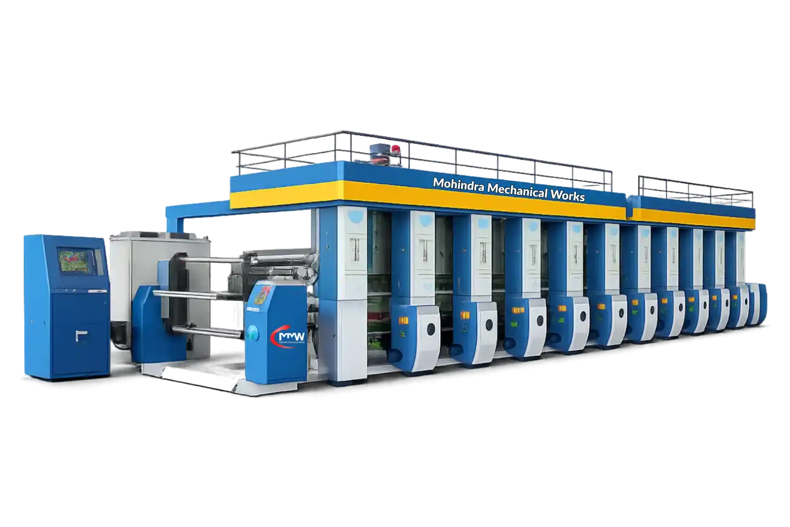pharmaceutical Foil printing machine for blister foil and flexible packaging