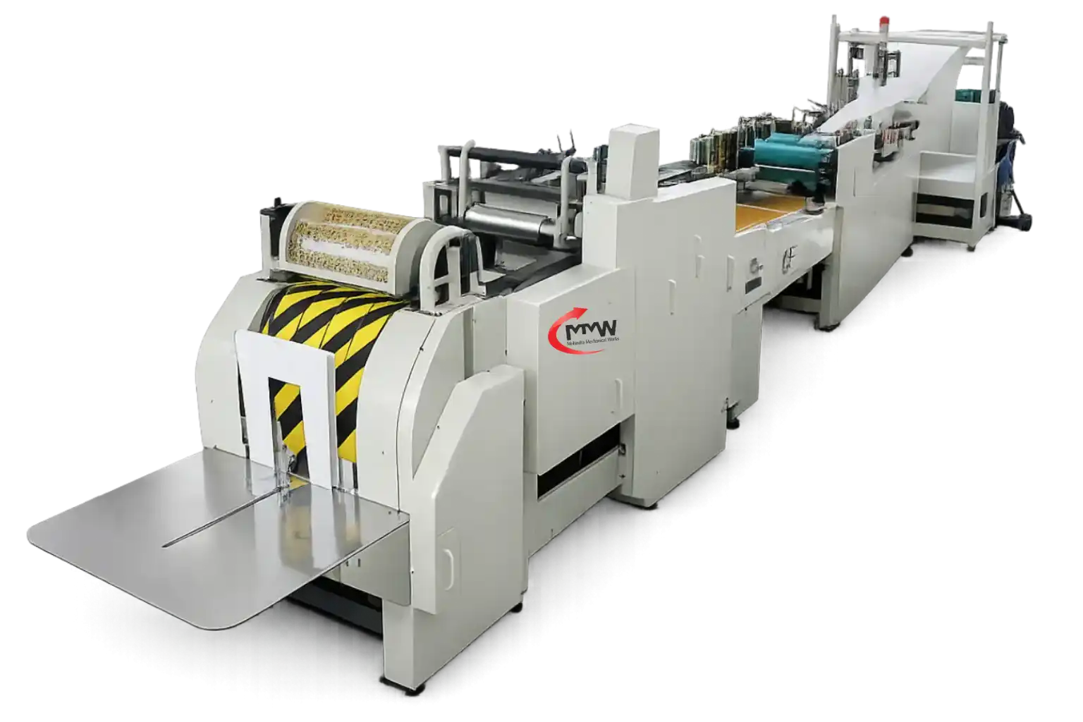Pouch paper bag making machine for food and packaging bags