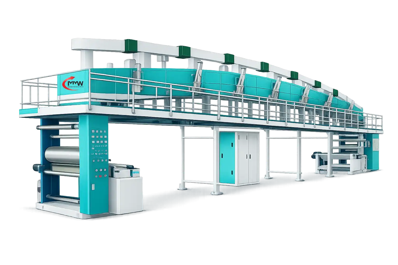 Silver foil paper plate lamination machine for disposable plate production