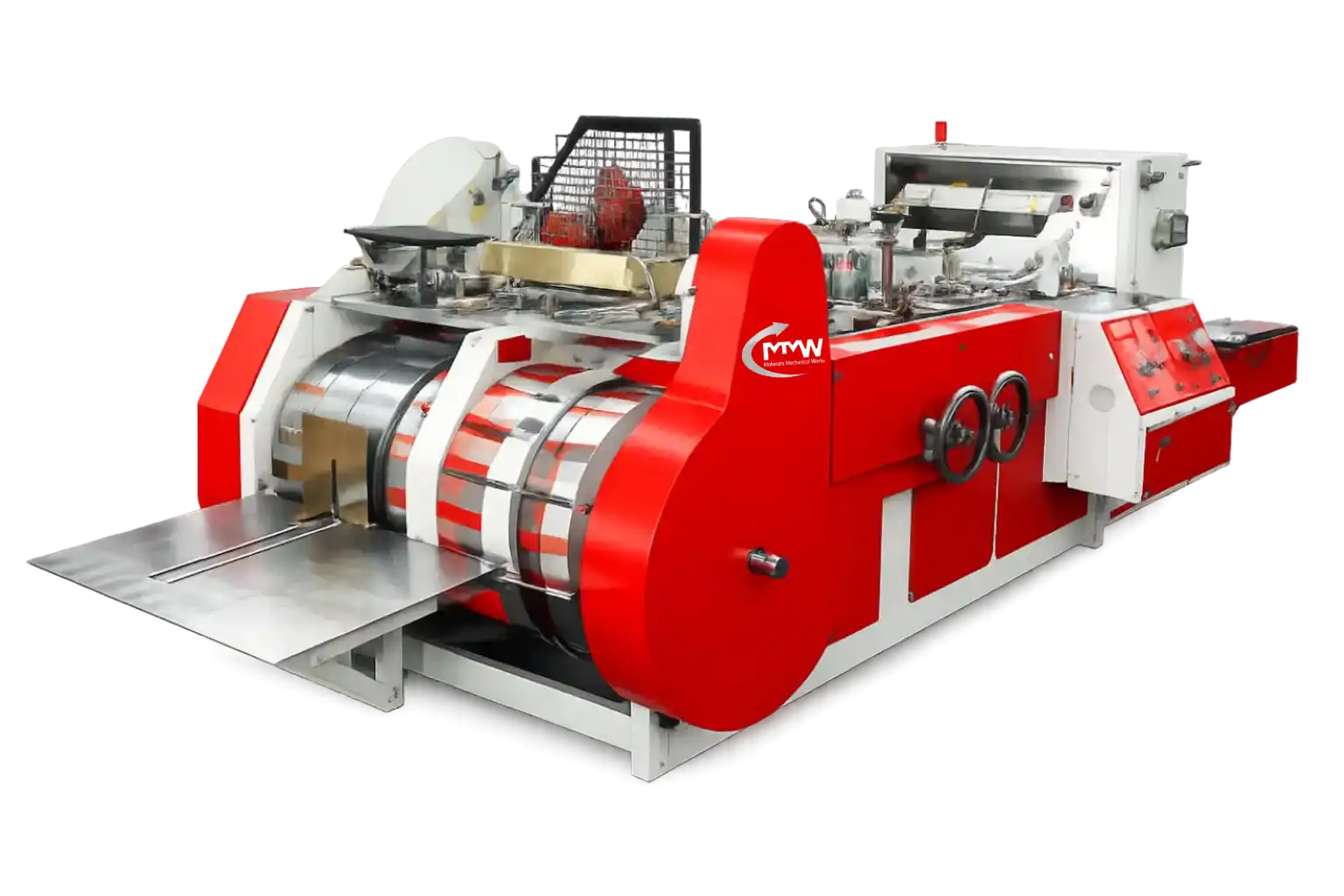 V bottom paper bag making machine for kraft paper bags