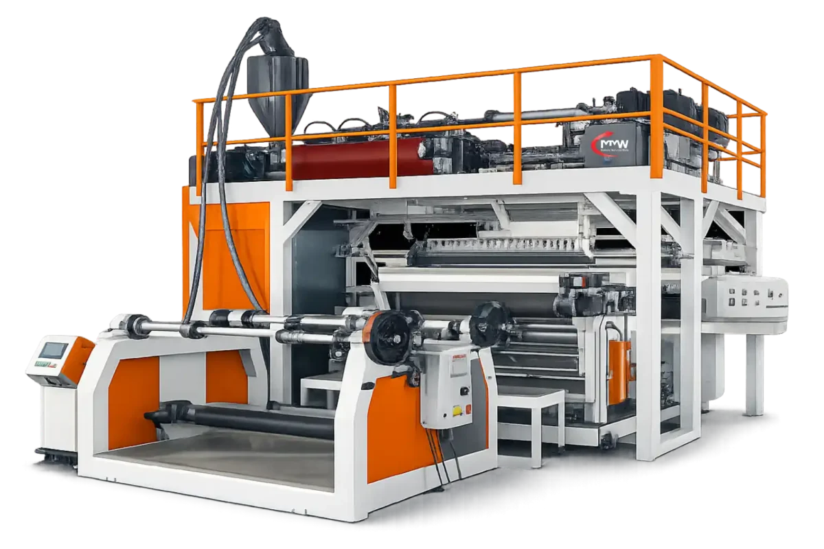 Bio Coating Machine in orange