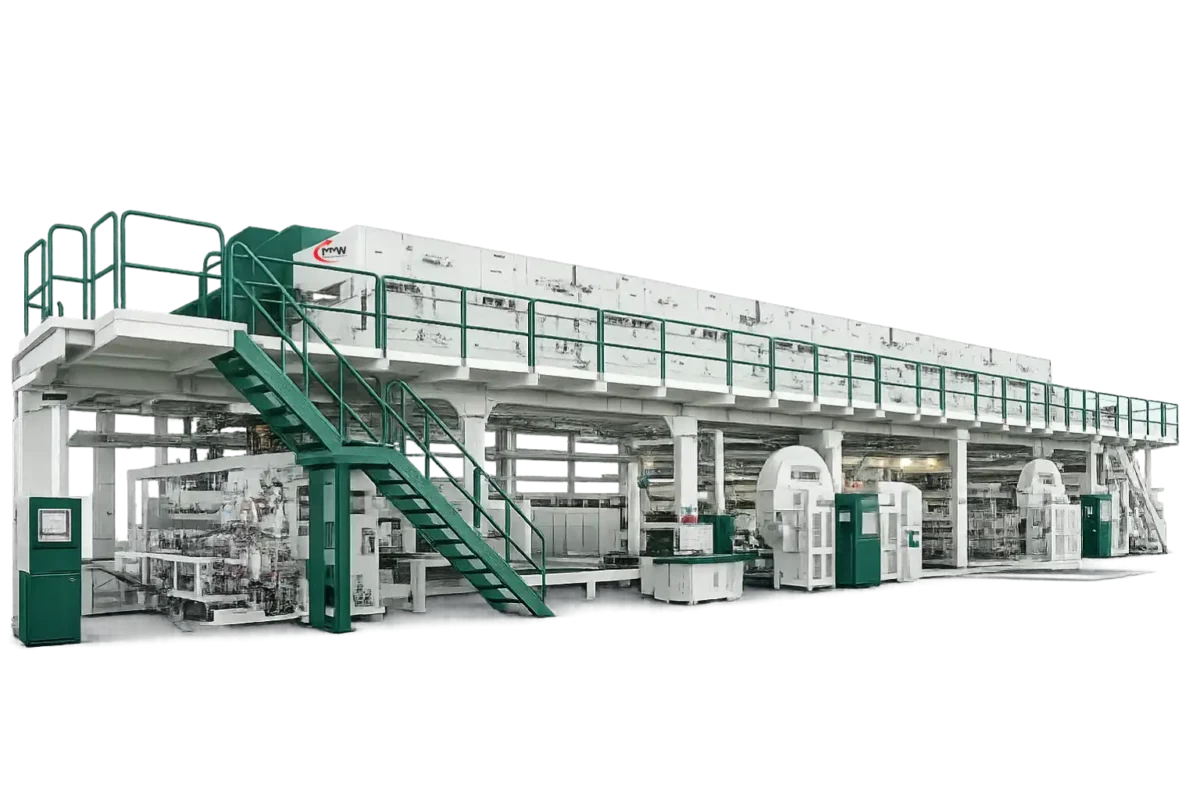 Double side silicone coating machine for release paper high speed industrial coating line