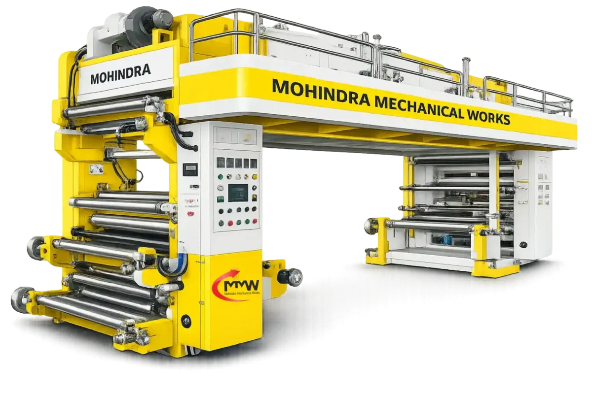 FMCG packaging lamination machine for flexible packaging