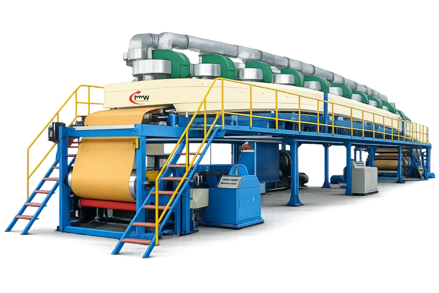 Fluorescent paper coating machine for bright surface finish and specialty paper production with uniform coating quality