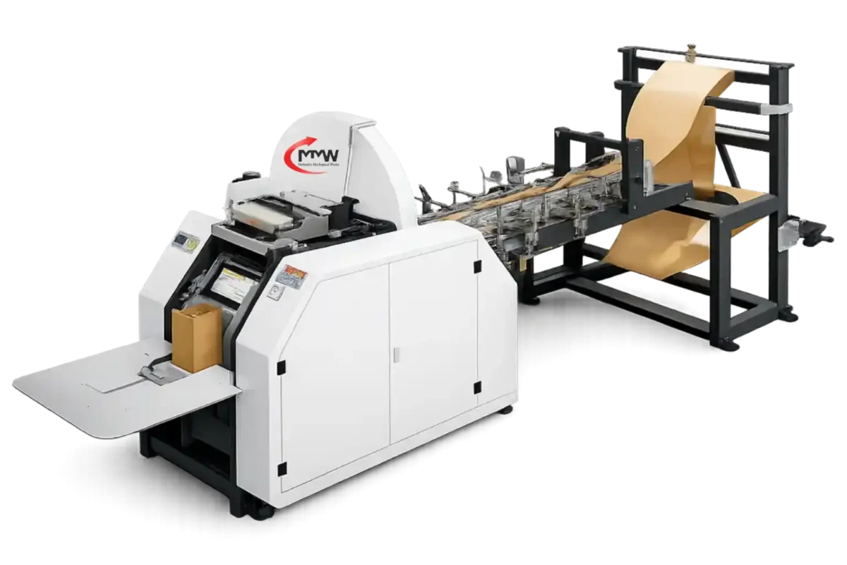 Food grade paper bag making machine for hygienic food packaging