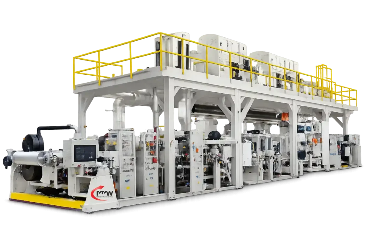 Food grade paper coating machine for paper cup and food packaging