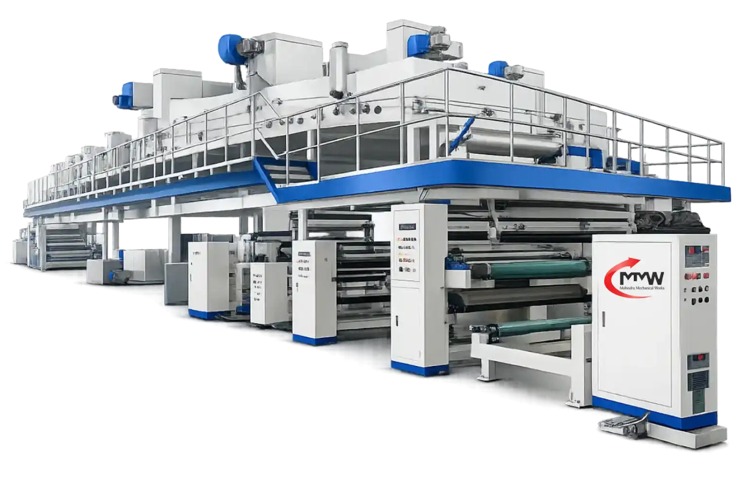 Food grade water resistant paper coating machine for paper cup and packaging material with uniform coating system