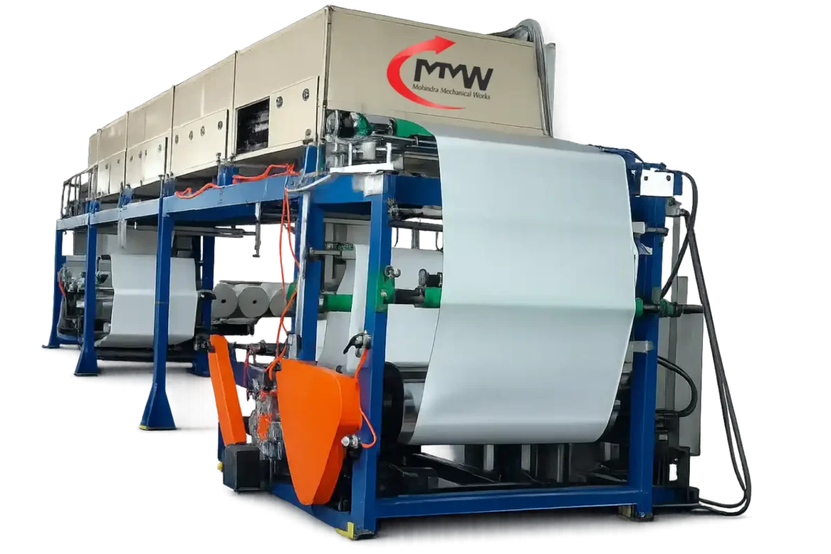 Glossy photo paper coating machine for high quality printing