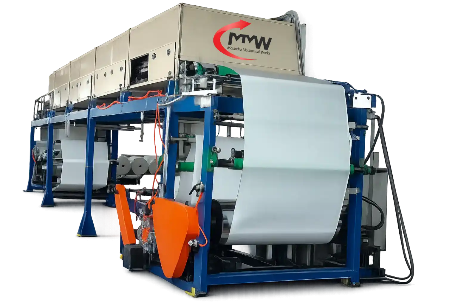 Glossy photo paper coating machine for high quality printing